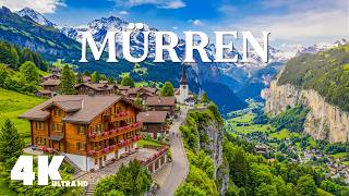 Mürren 4K Ultra HD | Swiss Alps, Peaceful Mountain Village & Majestic Peaks