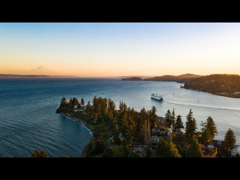 Bainbridge Island - 4k Cinematic Drone Tour