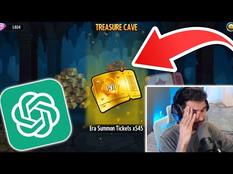I BEAT Treasure Cave Using AI... | Monster Legends