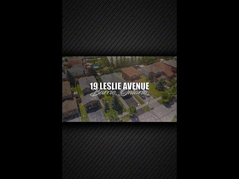 19 Leslie Ave, Barrie