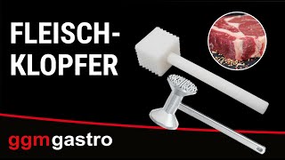 Attendrisseur à viande – carré – plastique – Blanc