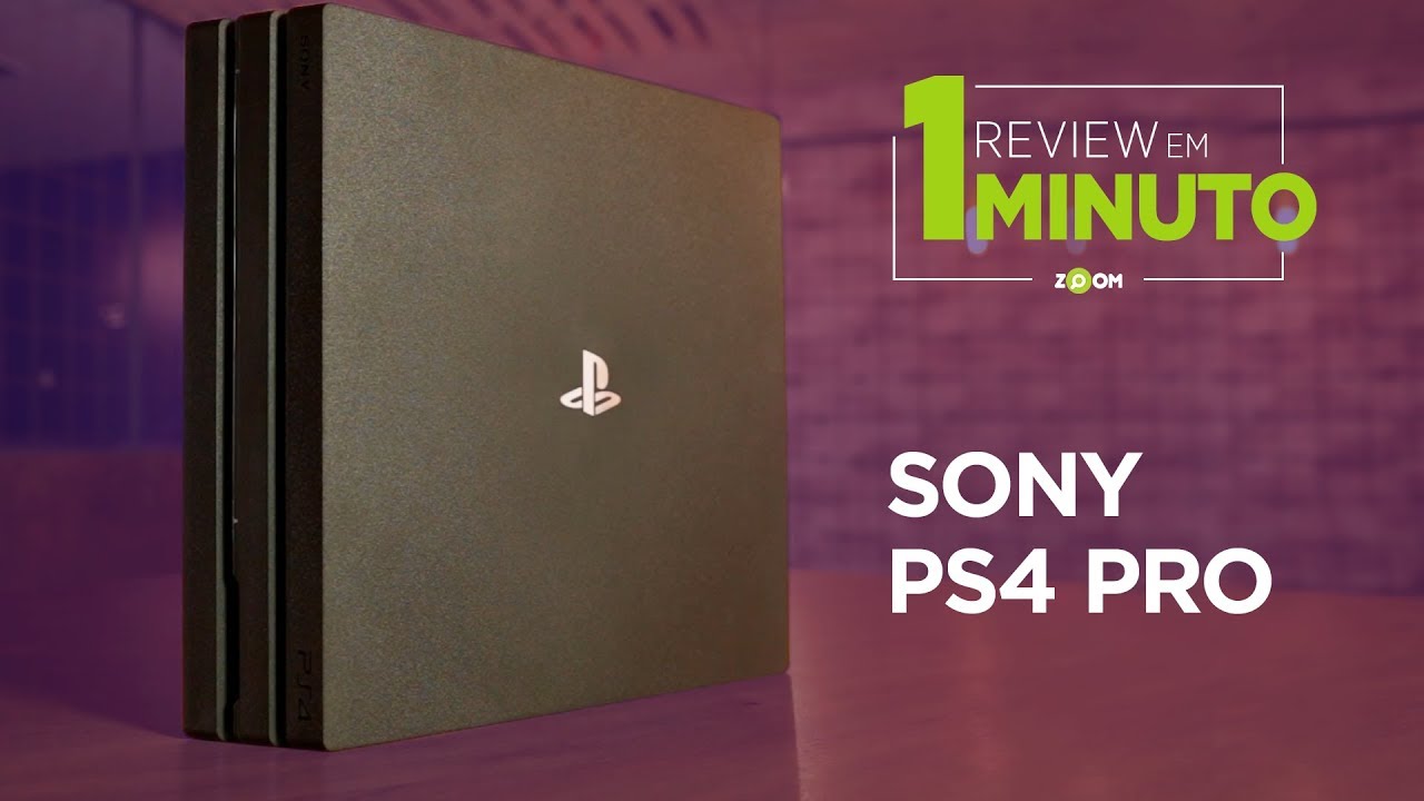 Console Playstation 4 Pro 1 TB Sony 4K em Promoção é no Bondfaro