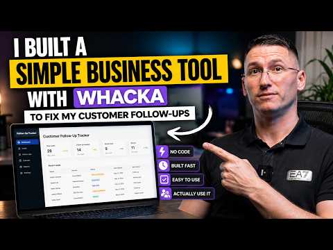 I Built a Simple Business Tool With Whacka to Fix My Customer Follow-Ups