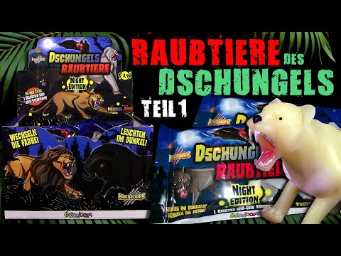 Sbabam ® KreatureX - Raubtiere des Dschungels - Teil 1 !!! Night Edition !!! Unboxing