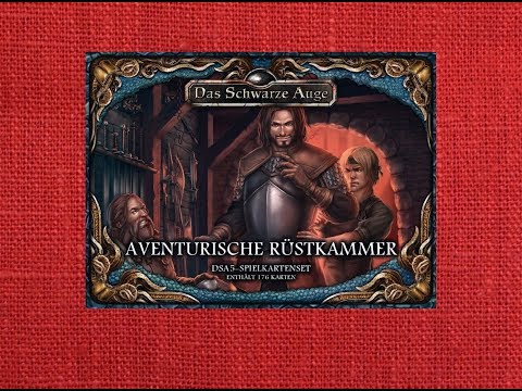 Aventurische Rüstkammer 1 mit Kritik |DSA5 Spielkartenset