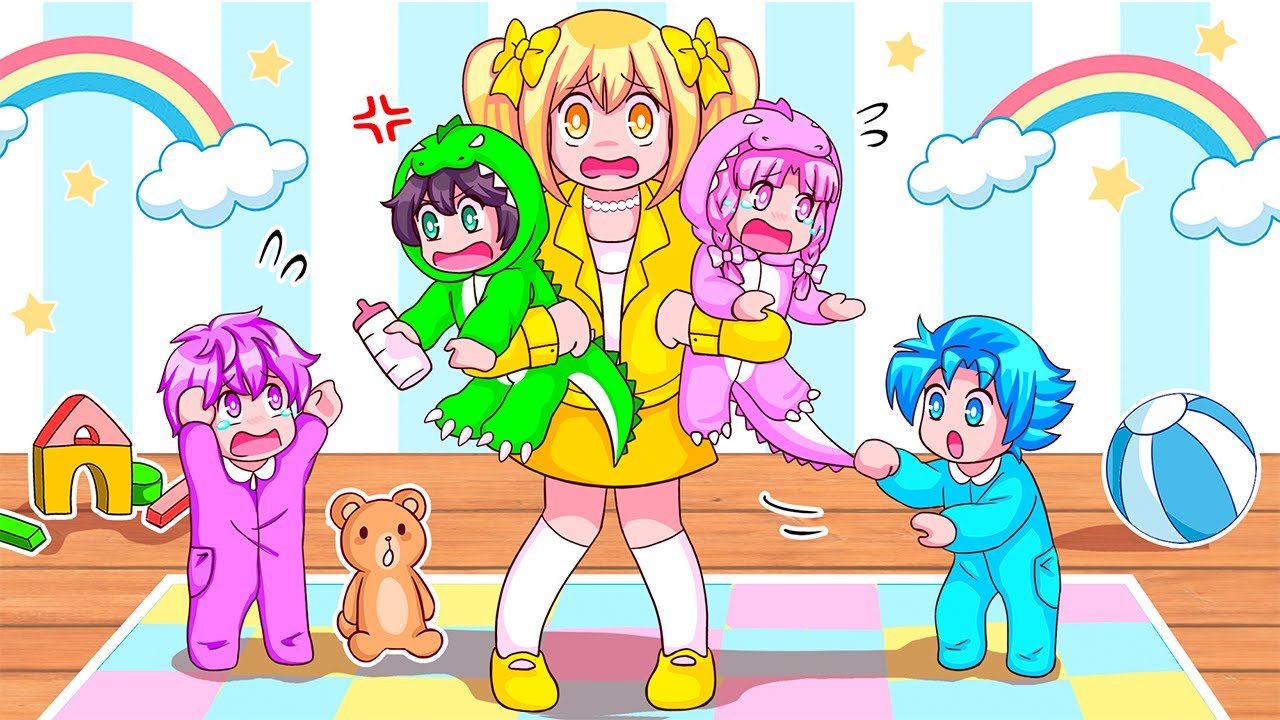 We Became The WORST Babies In Roblox Daycare!