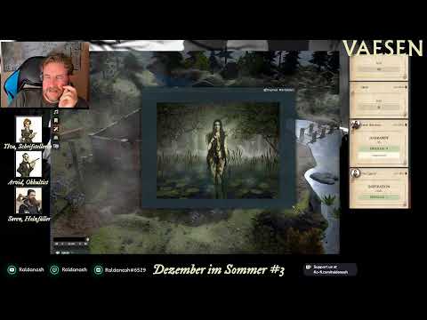 Wir spielen Vaesen RPG - Dezember im Sommer #3 Finale! (German Language)