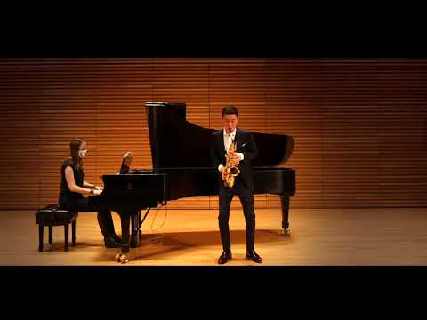 Fernande DECRUCK - Sonate for alto saxophone and piano - 1st mvt