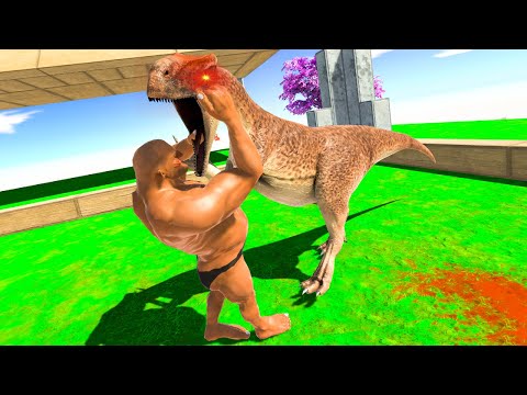 1v1 FANTASY vs ALL DINOSAURS ARBS Animal Revolt Battle Simulator