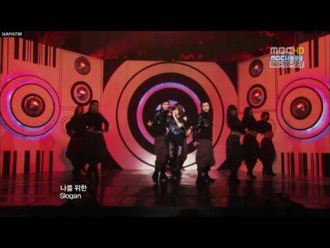 [1080p HD] 100109 HyunA feat. Joon Hyung (Beast) - "Change" Hot Debut (MCore)