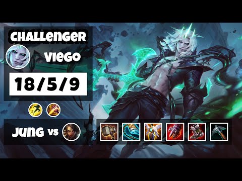 Viego vs Nidalee OCE Challenger JUNGLE (18/5/9) - v11.6
