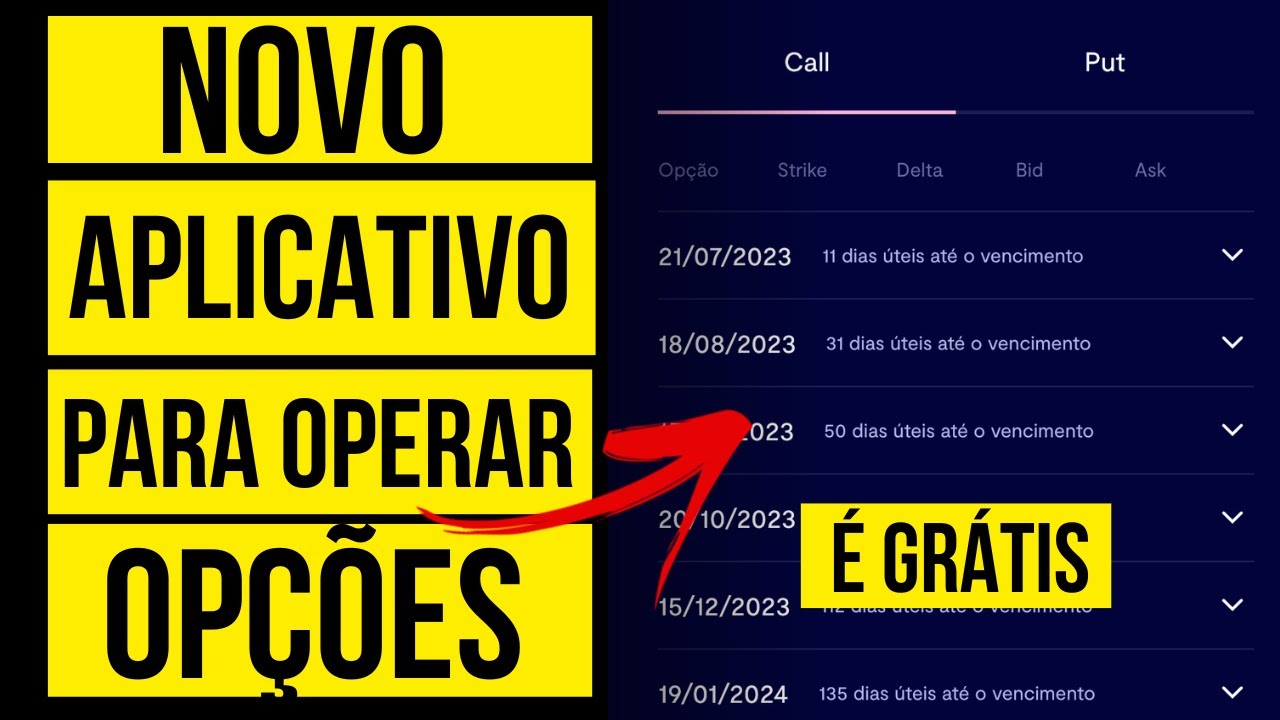 NOVO APLICATIVO PARA OPERAR OPÇÕES: É O MELHOR ATÉ AGORA!!!