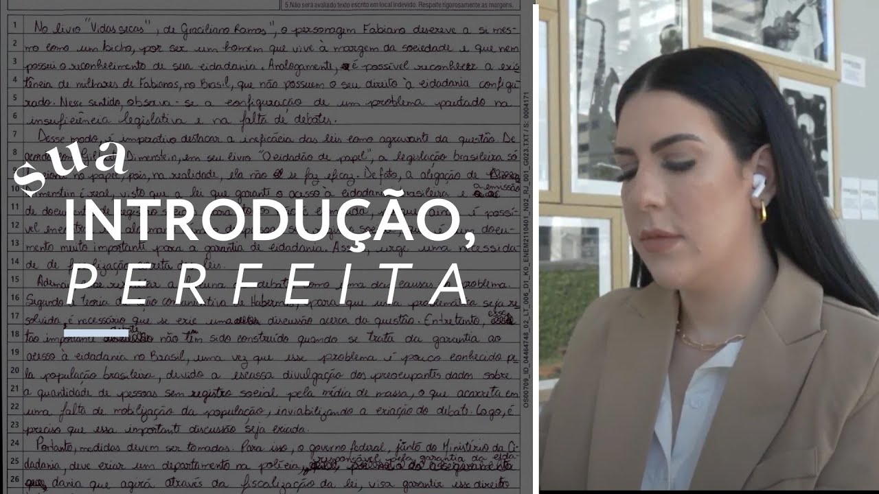 INTRODUÇÃO SEM ERROS PRONTA PARA O ENEM 2022