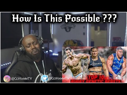 AMERICAN REACTS | Top 10 GENETIC FREAKS Of Rugby (WHERE DID YOU FIND THESE GUYS AT)