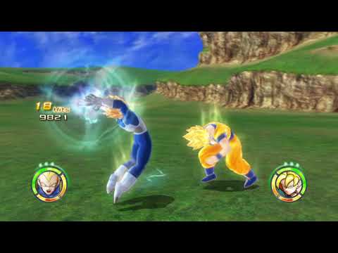 Dragon Ball RB2 I Vegeta SSJ2 Blue Ki Combo ( 99hits)