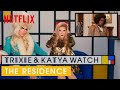 Drag Queens Trixie Mattel Katya React To The Residence Season 1 I Like To Watch Netflix