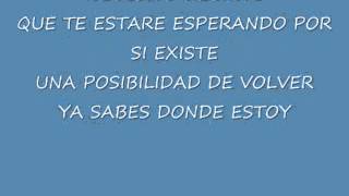 necesito decirte con letra conjunto primavera