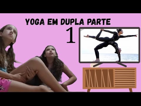 💜✨️Yoga em dupla (foi um desafio vão ver👀 )✨️💜