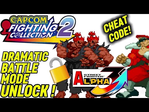 How to Unlock Dramatic Battle Mode in Street Fighter Alpha 3 Upper (Capcom Fighting Collection 2)