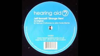 Jeff Bennett - Strange Item (Hernan Cattaneo & John Tonks Remix)
