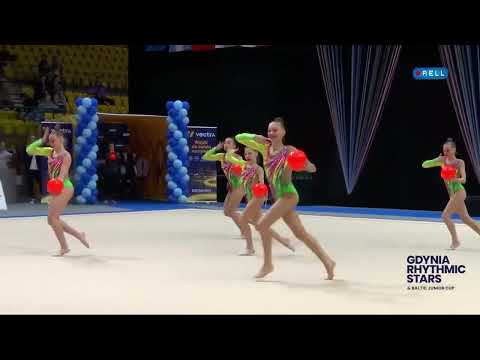 GDYNIA RHYTHMIC STARS & Baltic Junior Cup 2023   FINALS   Team USA cut