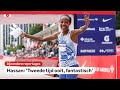Welke afstand gaat Hassan lopen in Parijs? | NOS Sport