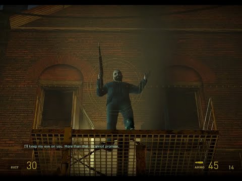 Half Life 2 - Fighting with Father Grigori