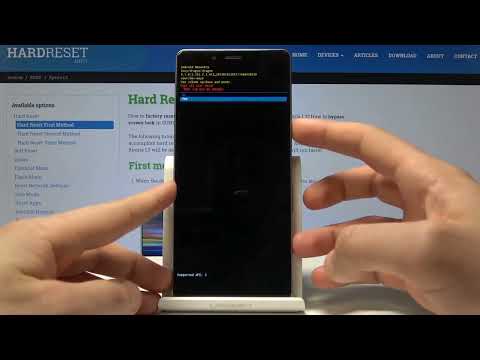 SONY Xperia L3 reset - factory settings via recovery mode