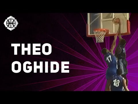 Theo Oghide ('96) Spins Baseline & Dunks on Hackney Defender!