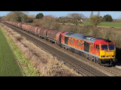 Class 60 | 60062 | DB Cargo UK - Steel on Steel Livery | Two Tone | Deblenfield Bridge | 09/02/23