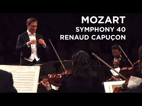 MOZART SYMPHONY 40 · RENAUD CAPUÇON / OCL [1ST MOVEMENT]