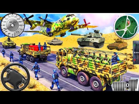 New US Army Truck Driving 2026 - Modern Military Simulator 3D - Android Gameplay