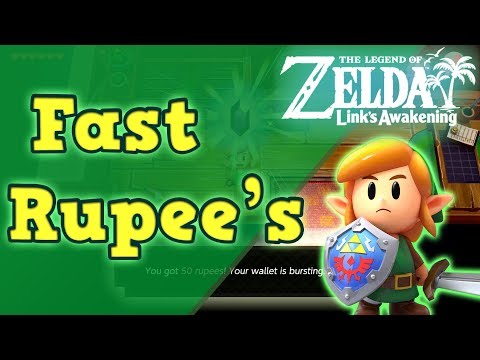 Over 1000 Rupees in 15 minutes | Legend of Zelda Links Awakening Remake 2019
