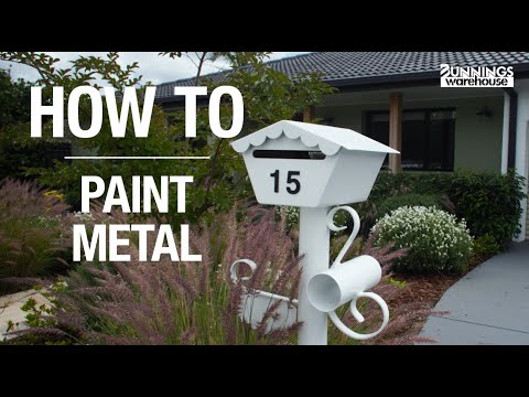 How To Paint Metal- Bunnings Warehouse