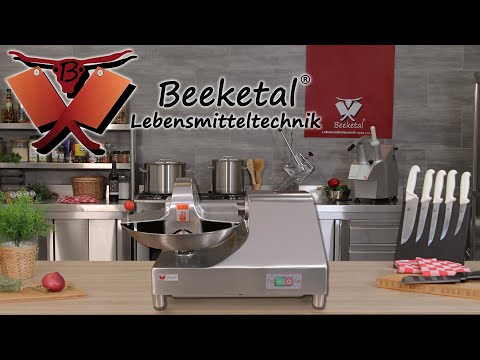 Beeketal Tischkutter Kutter Fleischereiausstattung Mischer Menger Fleischkutter BFK9