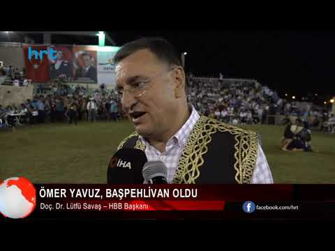 Ömer Yavuz, Başpehlivan oldu