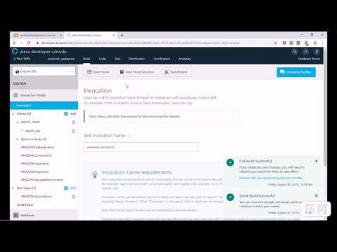 Alexa Lambda Function Creation Part2