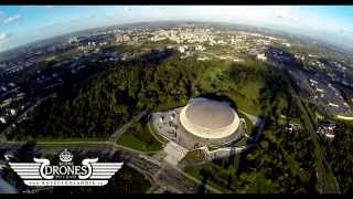 preview picture of video '2014-09-27 Kraków Arena - CH Plaza - Elektrociepłownia Kraków - Grzegórzki - Podgórze Z LOTU PTAKA'