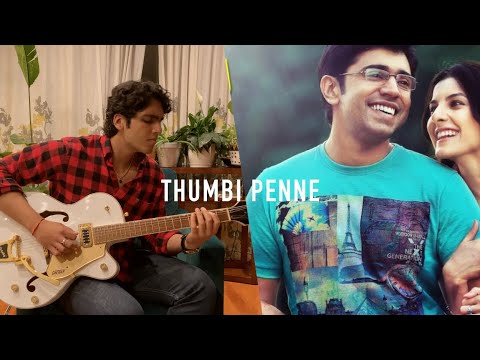 Thumbi Penne | BANGALORE DAYS | Electric Guitar Cover | Ashwin Vazhayil