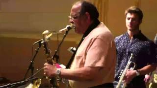 Ernie Watts and Thompson Jazz Students