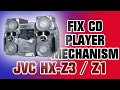 JVC Stereo CD Player BROKEN How To Fix JVC HX Z1 Z3 CD Mechanism