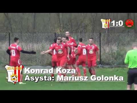 Konrad Koza 1:0 (22') 13 kolejka Okręgówki: Płomień Limanowa - Orkan Raba Wyżna