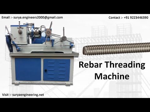 Tmt Bar Threading Machines