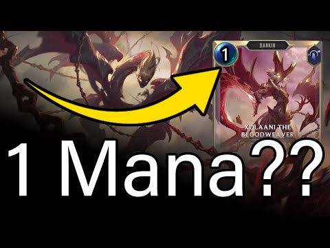 Xolaani is literally a 1 Cost God | Legends of Runeterra 4.06