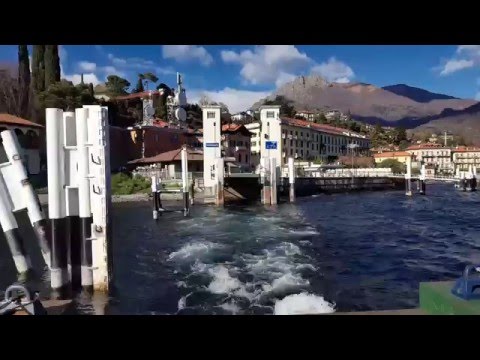 Ferry trip across Lake Como on a fine November day.