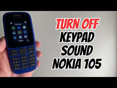How to Turn Off Keypad Sound On Nokia 105