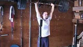 94 & 100kg jerks after layoff from shoulder injury.