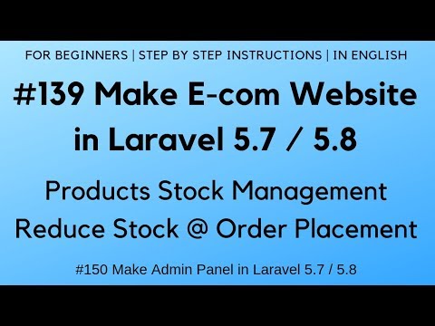 7 Make Admin Panel in Laravel 5 6 | Display Error Message on Login Failure | Logout Process