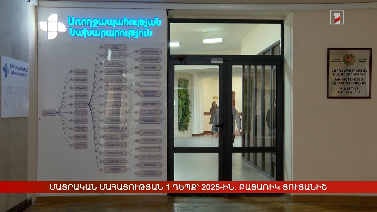 Մայրական մահացության 1 դեպք՝ 2025-ին. բացառիկ ցուցանիշ