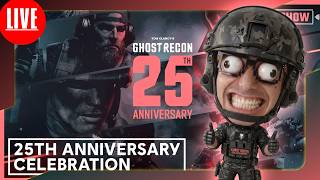 🎮🚨AO VIVO-ANIVERSÁRIO DE 25 ANOS DE GHOST RECON - Ghost Recon 25th Anniversary Showcase #ghostrecon